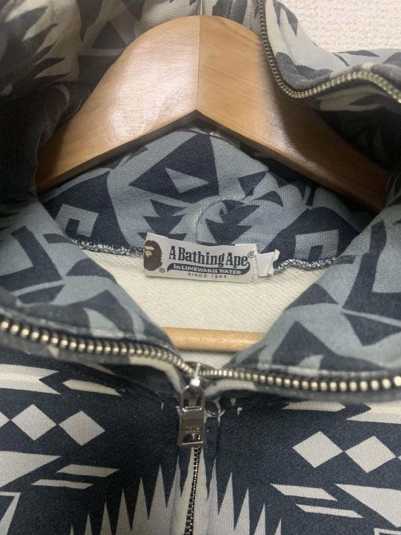 A BATHING APE (BAPE) Felpa con cappuccio Bape G Tag UOMO taglia JP L usata modello nativo buona