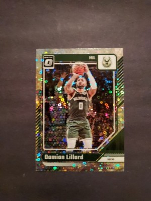 Damian Lillard 2024-25 Donruss Optic Fast Break Holo Prizm 83