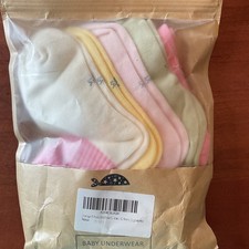 5 Pair Girls Crew Socks Size 8-12 Years Assorted Colors
