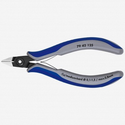 Knipex Precision Electronics Diagonal Cutters Pointed Head - MultiGrip
