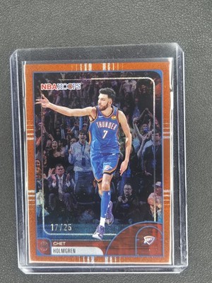 Topps NBA HOOPS 25-26 Chet Holmgren OKC Thunder /25