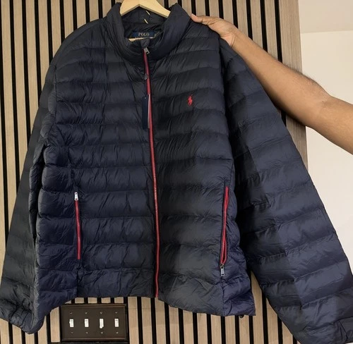 Polo Ralph Lauren Men’s The Colden Packable Jacket Blue Size 4XL Big and Tall image 2