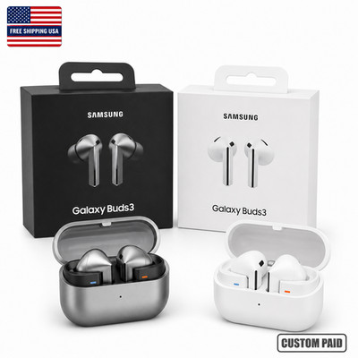 Premium Buds 3 Pro Wireless Noise Cancelling Earbuds Silver White
