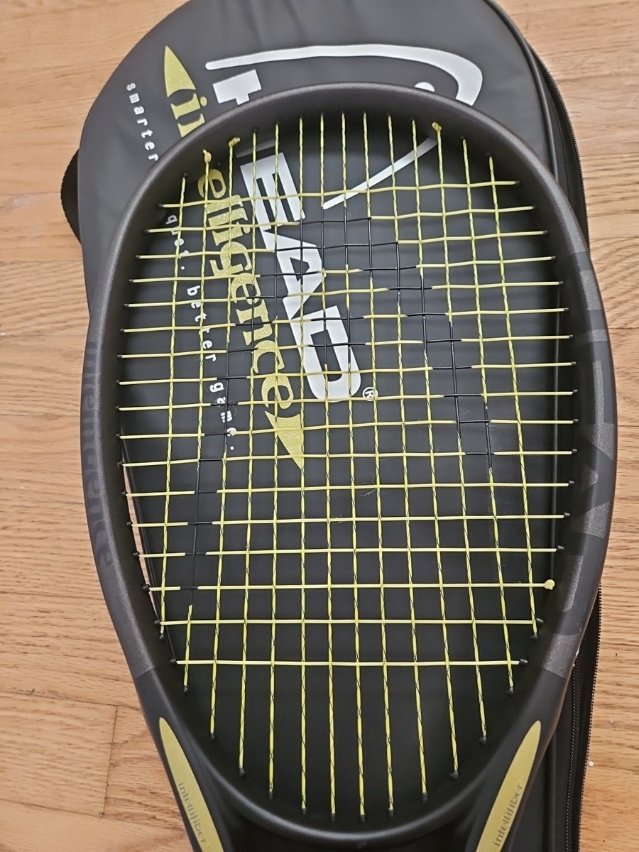 HEAD INTELLIGENCE I.S12 TENNIS RACQUET 4 1/2 - 4 With Case