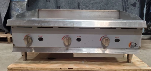 CPG Cooking Performance Group GM-CPG-36-NL 36" Gas Countertop Griddle 351GMPC36 - product listing photo