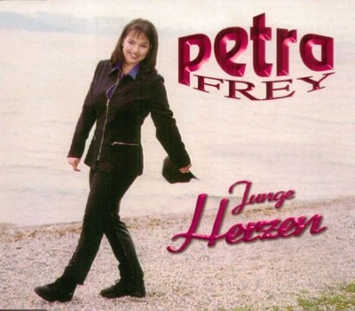Petra Frey CD Maxi Junge Herzen (3 Tracks) 1997 (Schlager, Eurovision ESC)