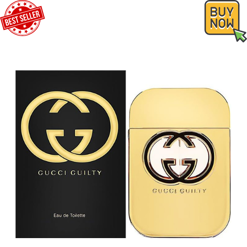 Gucci Guilty Eau De Toilette Spray 2.5 oz 75 ml for Women Sealed Box-fast ship