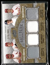 2009 Upper Deck Ballpark Collection #274 Pujols Carpenter Greene Ludwick /400