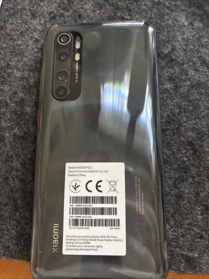 Xiaomi Mi Note 10 Lite - 128GB - Glacier White (Ohne Simlock) (Dual SIM), Foto 3 von 3