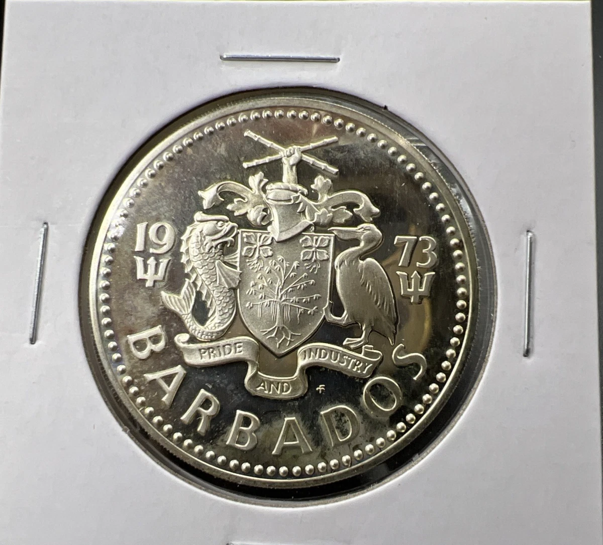 Silver 1973 Barbadian Coins for sale | eBay