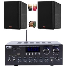 Pyle Bluetooth FM USB Stereo Home Receiver, 2...