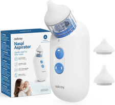 Mouche Bébé Électrique, 2 Niveaux Succion Silencieux, -68 kPa, 40 dB | NEUF