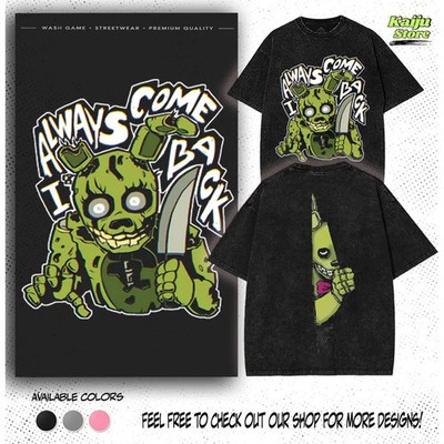 Five Nights at Freddy's 3 Springtrap William Afton Quote Gildan 5000 T-Shirt