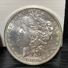 1878 S BU Morgan Silver Dollar With Luster Great Looking Coin Free Shipping A