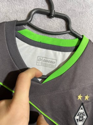 Maillot Borussia Mönchengladbach 2011/12 Lotto Taille M - Occasion, Troisième Maillot, Couleur Grise