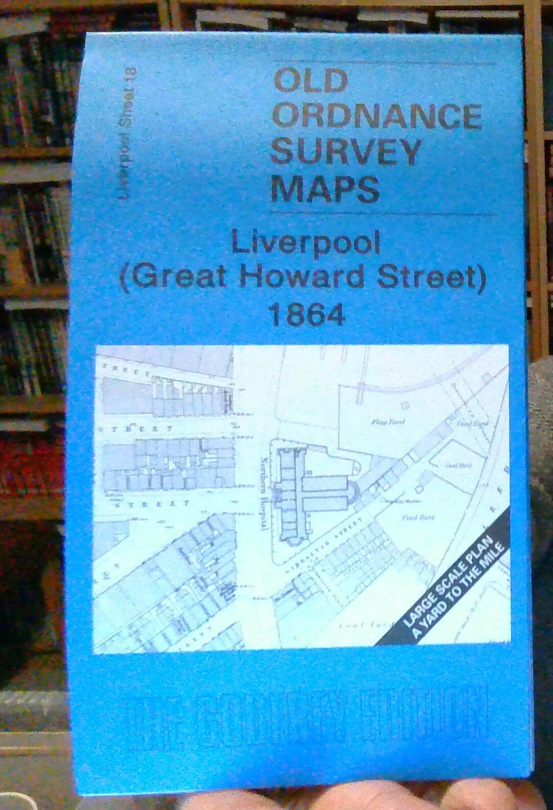 MAP OF Liverpool (Great Howard Street) 1864: Liverpool Sheet 18 by Kay Parrott