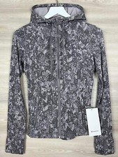 Lululemon Hooded Define Jacket Nulu Size 6 Hideaway Camo Lunar Rock HWLR 12220