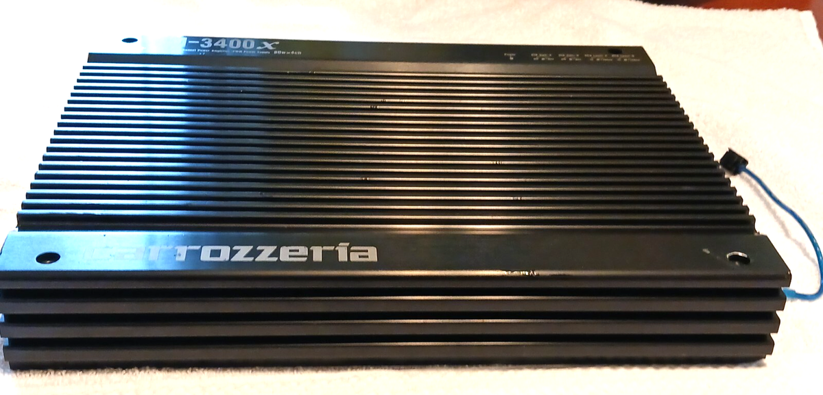 カロッツェリア GM-3400X アンプ Pioneer CARROZZERIA Gm-3400x 4ch Power Amplifier Maintenance
