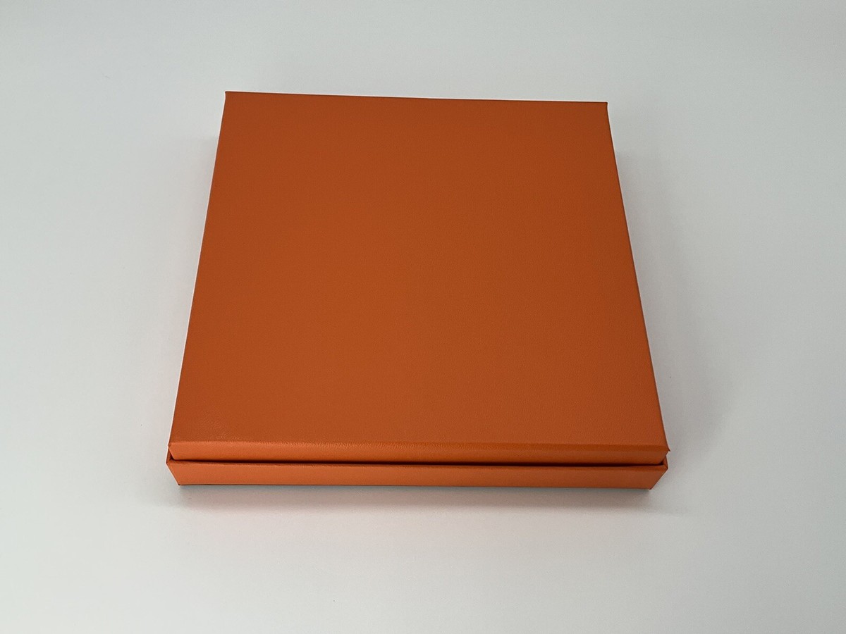New HERMES Empty Storage Box 7”x7”x1.25” | eBay
