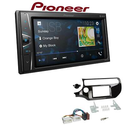Pioneer Autoradio Bluetooth USB für KIA Rio III ab 2015 Klavierlack schwarz