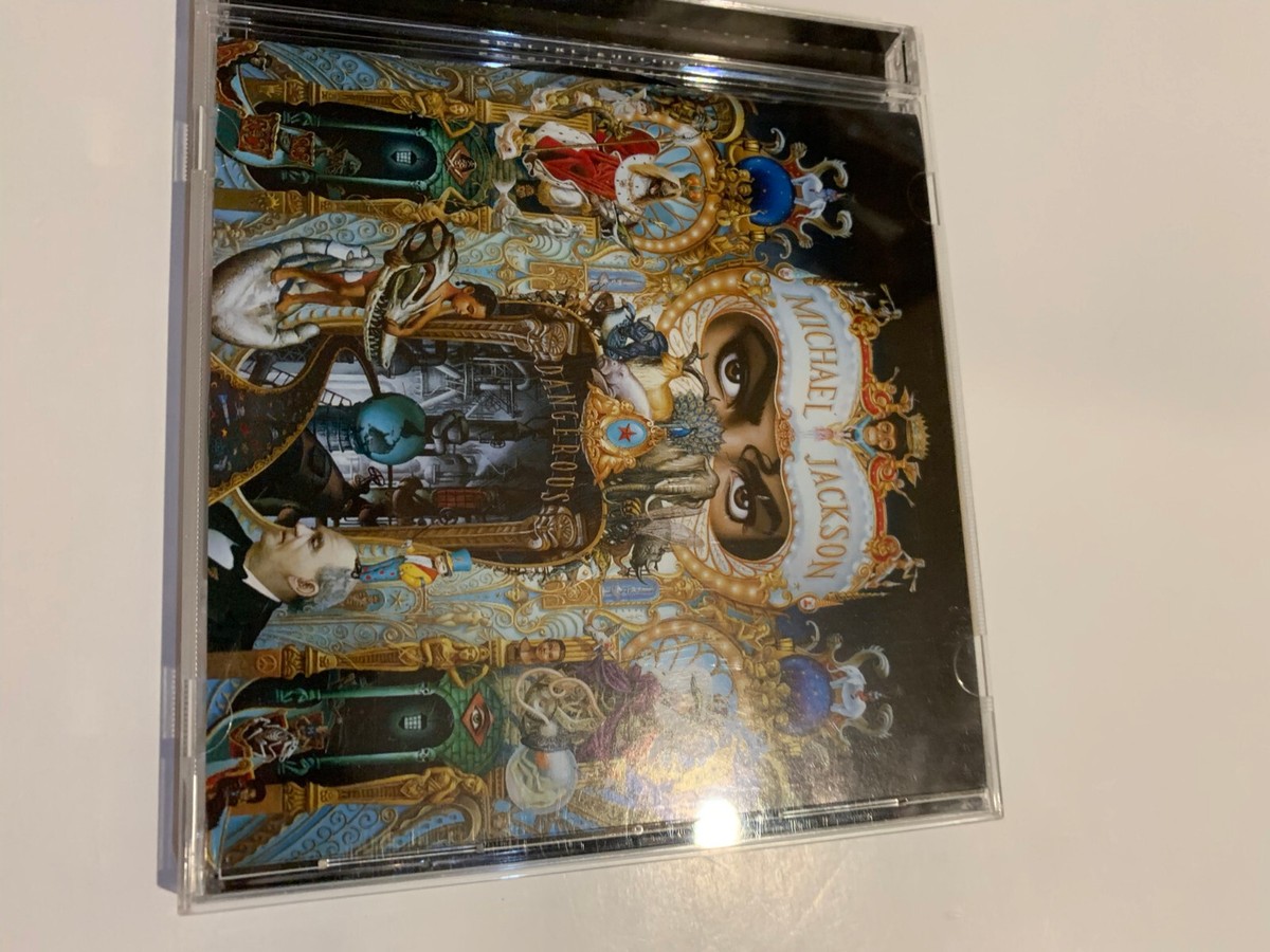 Michael Jackson ‎- Dangerous - EICP-24 1991 - Japan Edition