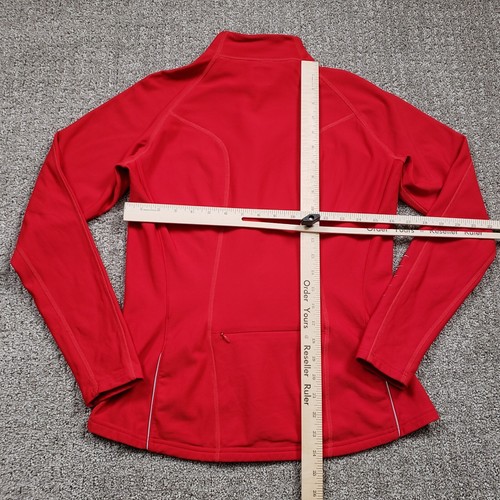 GORE BIKE WEAR Cycling Jacket Womens XL Red Quarter Zip Windstopper Lng Sleeve - Picture 8 of 13