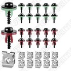 <!--F#f_0-->50PCS Engine Splash Shield Screws Bolts U-nuts Kit for Ford C-Max Focus Mondeo<!--F/-->