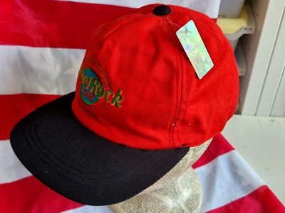 HRC Hard Rock Cafe Phuket Red STP Save The Plane Base Cap Basecap new uni