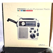 Eton Radio FR-300 5 Band AM/FM WX Emergency Manual Hand Crank Radio Light TESTED