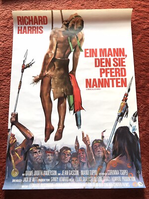 Ein Mann den sie Pferd nannten Kinoplakat Poster A1, GEROLLT, Richard Harris