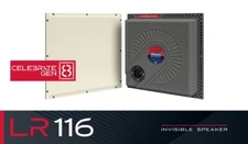 Stealth Acoustics Line a Radiance 116 Invisible Speaker (Pair)