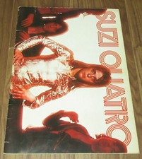 $0 ship! SUZI Quatro 1974 JAPAN tour book MORE LISTED concert programme RARE!