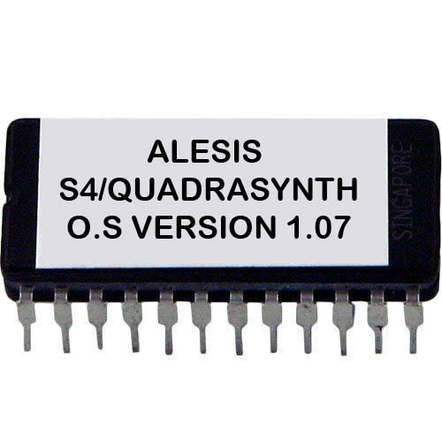 Alesis S4 / QuadraSynth firmware upgrade OS V 1.07 Final S4 Eprom 