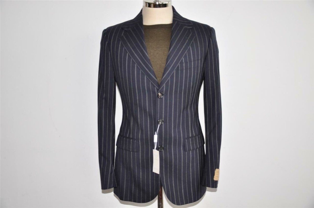 Ralph Lauren RRL Made in Italy 100% Wool Blue Blazer Jacket