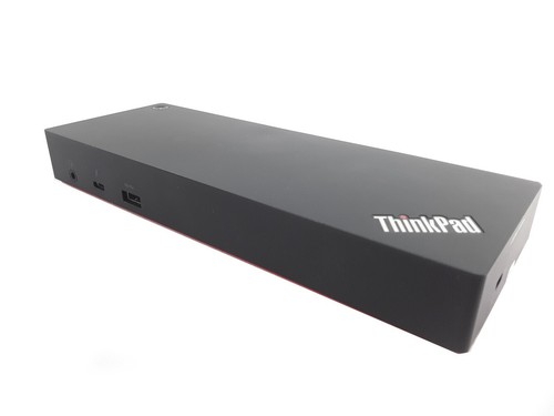 Station d'accueil Lenovo ThinkPad Thunderbolt 3 40AC avec alimentation 135W 03X7133 - Photo 3/7