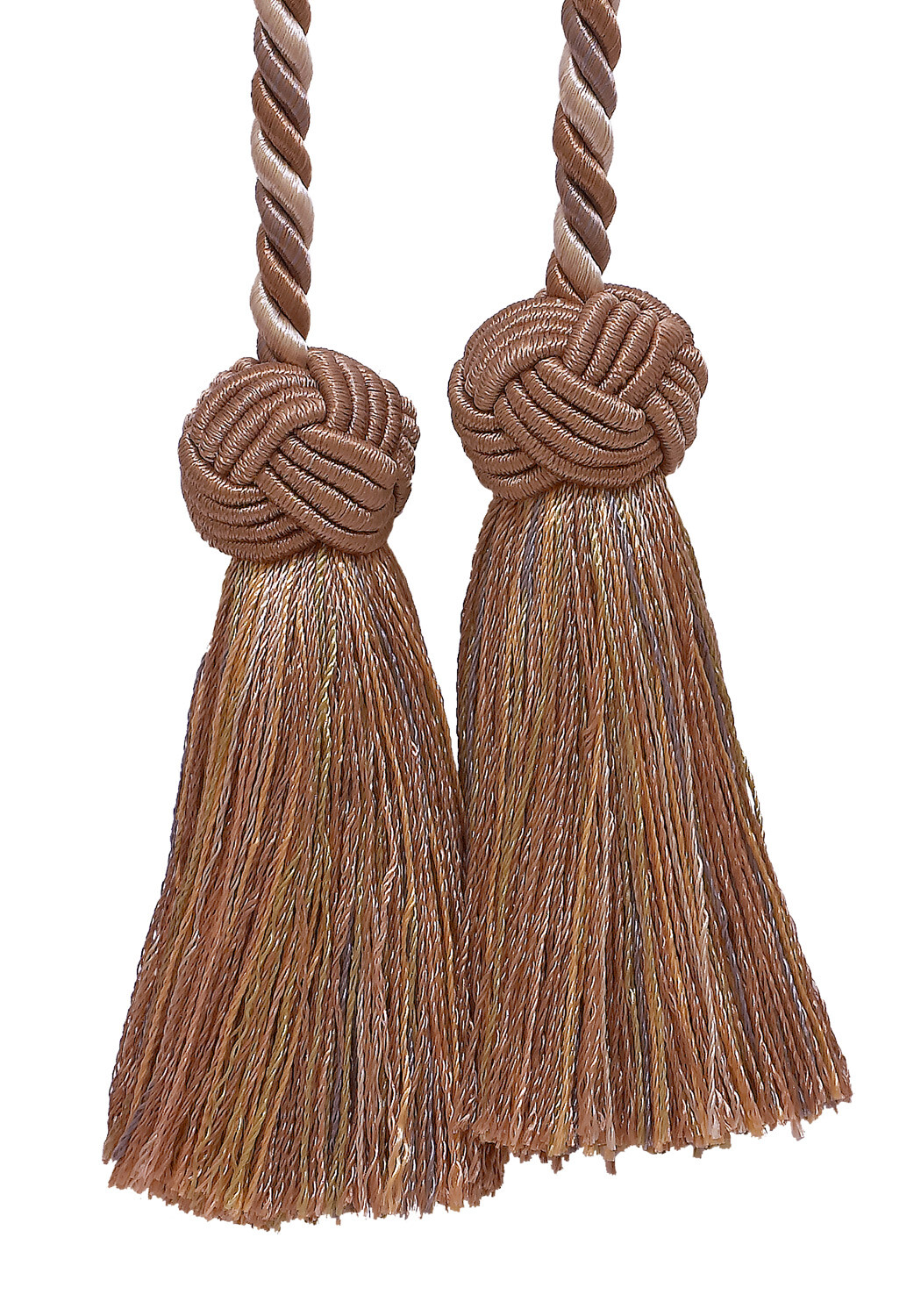 Curtain Tieback, Style# BCT, Color# 7245 - Taupe Beige [Sold Individually]