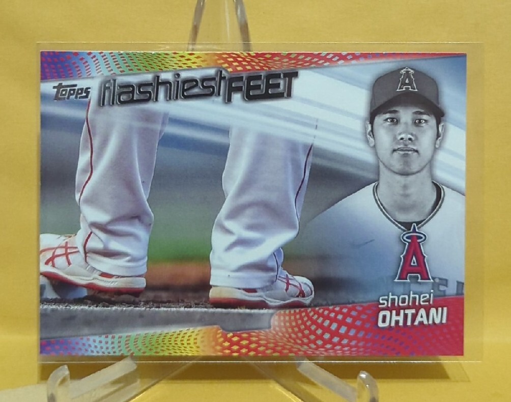 2022 Topps Flashiest Feet #FF14 Shohei Ohtani