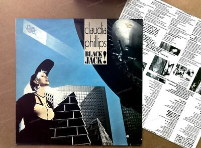 Claudia Phillips - Black Jack! FRA LP 1989 .