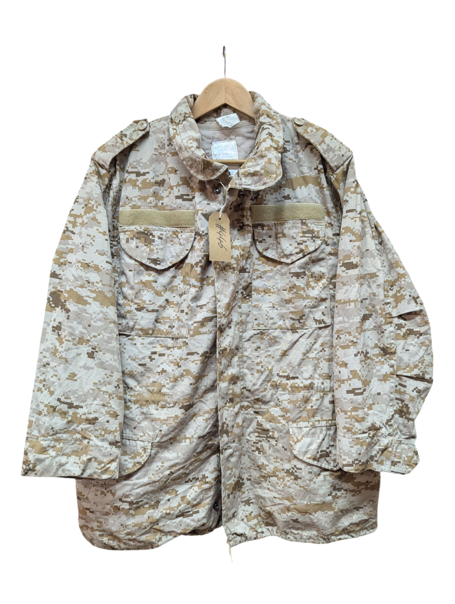Genuine Saudi Army KSA Digital Desert Camo M65 Jacket + Liner
