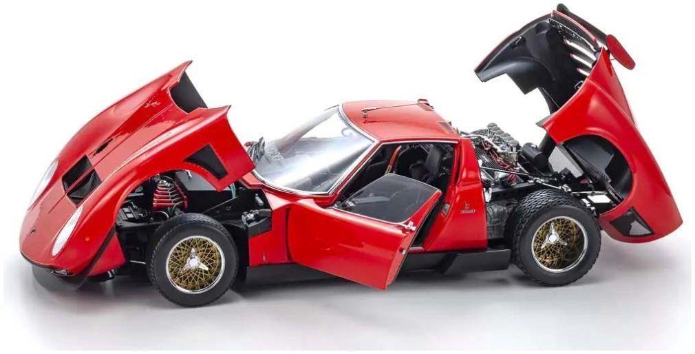 京商　Lamborghini JOTA SVR 1:12 スケール 京商 ミニカー | 販売終了: KYOSHO 1/12 Lamborghini Jota SVR Red [No