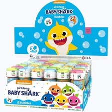 2 BOLLE DI SAPONE BABY SHARK flacone 60 ml