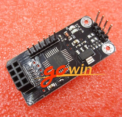 2PCS ATMEGA48+NRF24L01+ wireless Shield module SPI to IIC I2C TWI Interface new
