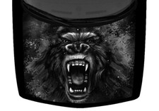 Graffiti King Kong Gorilla Greyscale Decal Truck Car Graphic Hood Wrap Vinyl