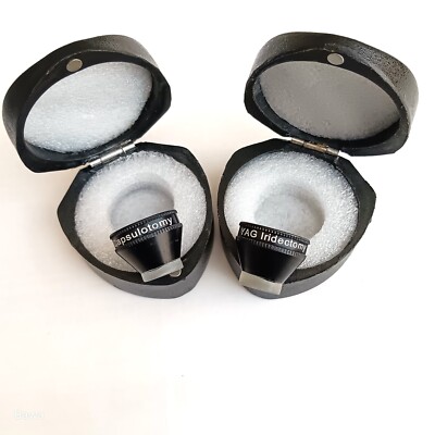 Origonal Combo Set of YAG Iridectomy And YAG Capsulotomy Lens Shipping Free