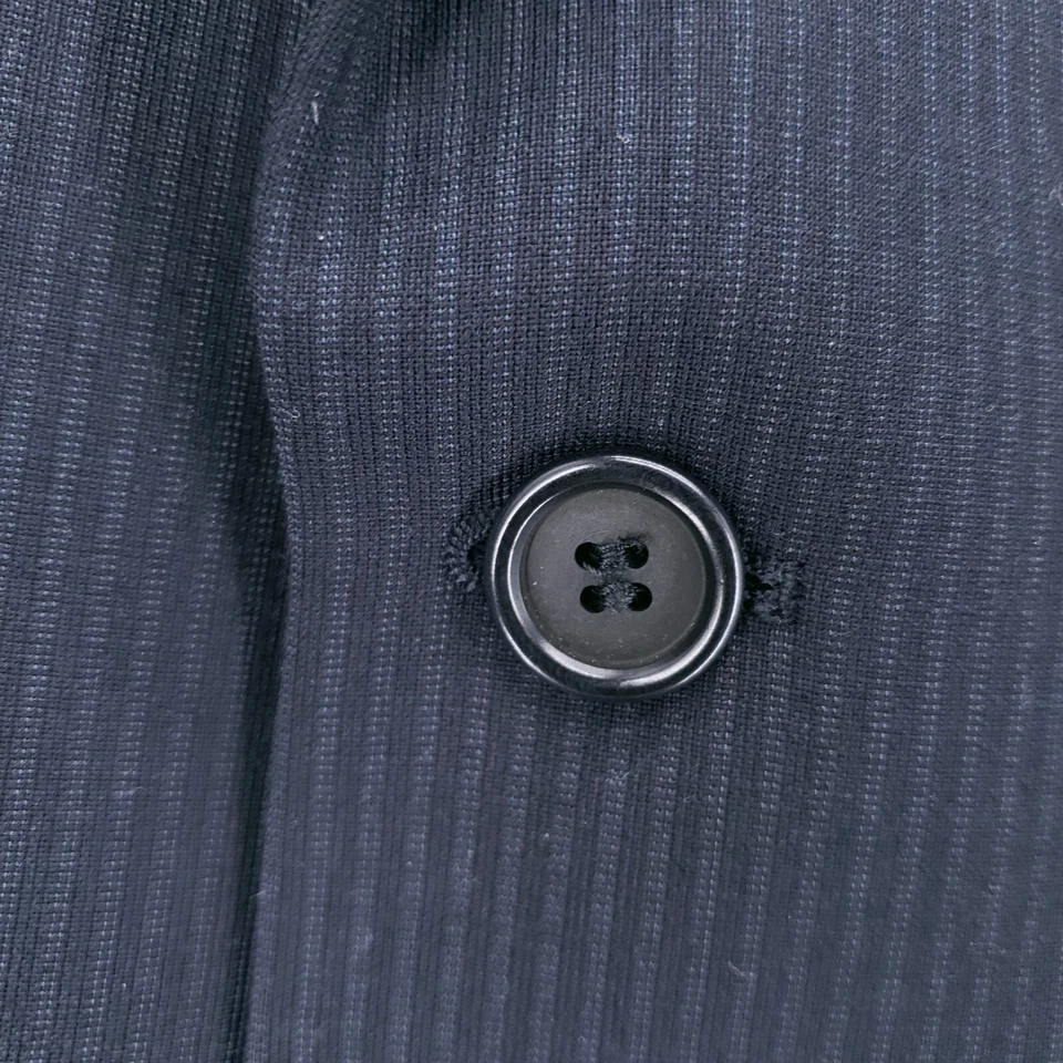 Blazer Valentino Roma Hombre Azul Mezcla Lana Virgen Talla 52 L Foto 4 de 4