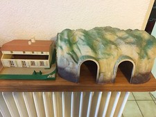 décor jouef tunnel et maison