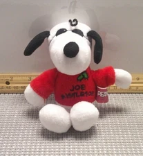 PEANUTS Snoopy JOE MISTLETOE Fetch for Pets Plush with SQUEAKER Ornament