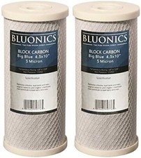 Bluonics 2-PK Carbon Block 10 x 4.5 Whole Hou...