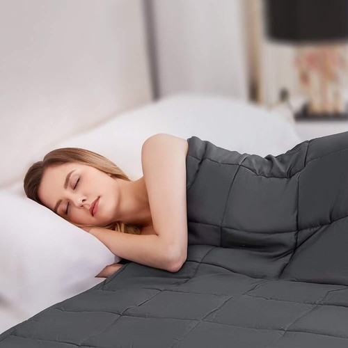 Heavy Blanket Against Sleep Disorders And Stress Blanket For Adults And