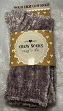 New Fuzzy Crew Socks